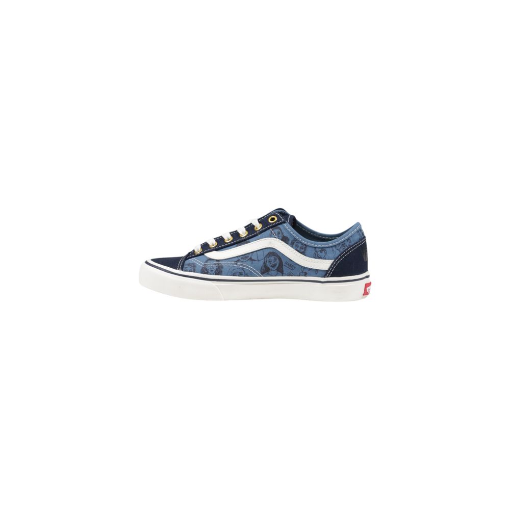 Zapatillas Vans de piel de ante azul