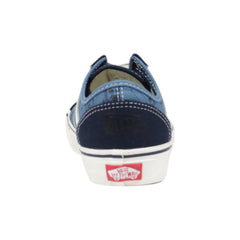 Zapatillas Vans de piel de ante azul