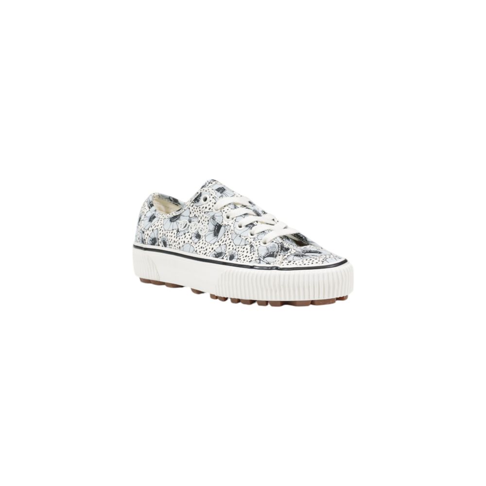 Zapatillas de cuero azul Vans