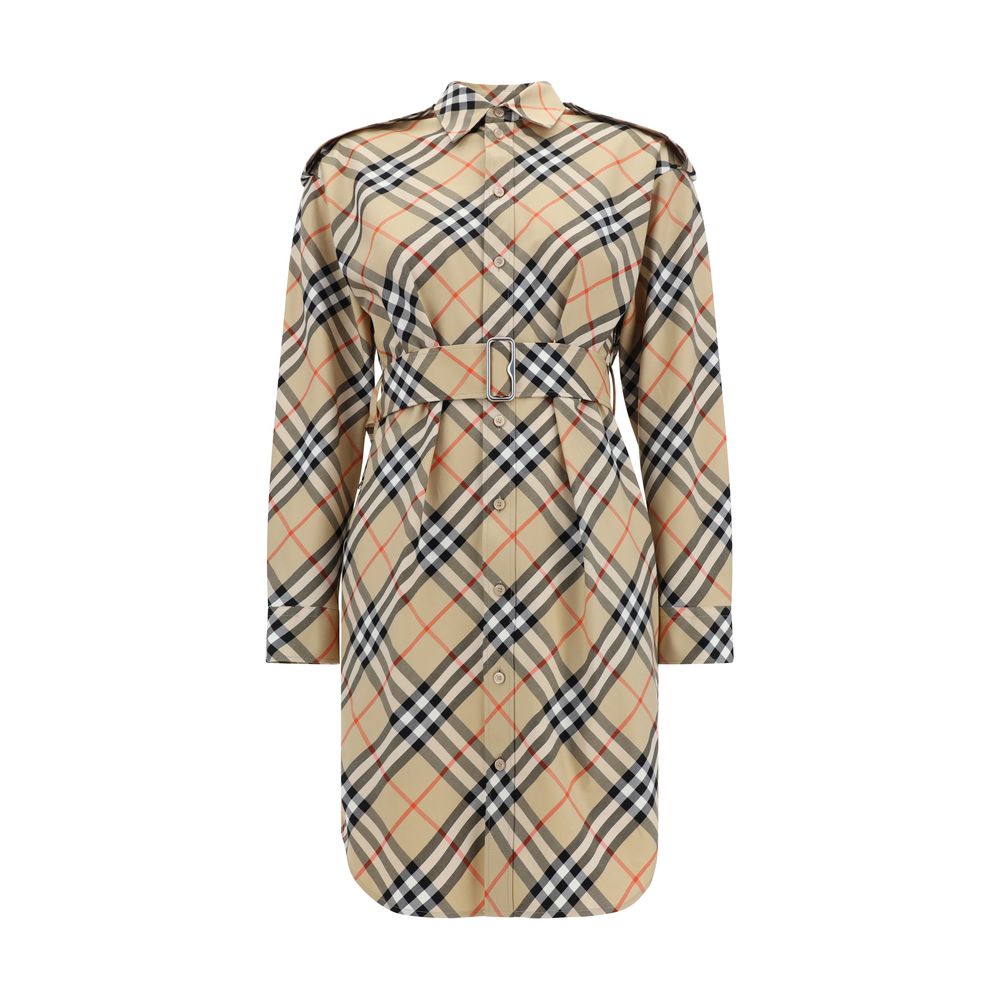 Vestido camisero Archivio de Burberry