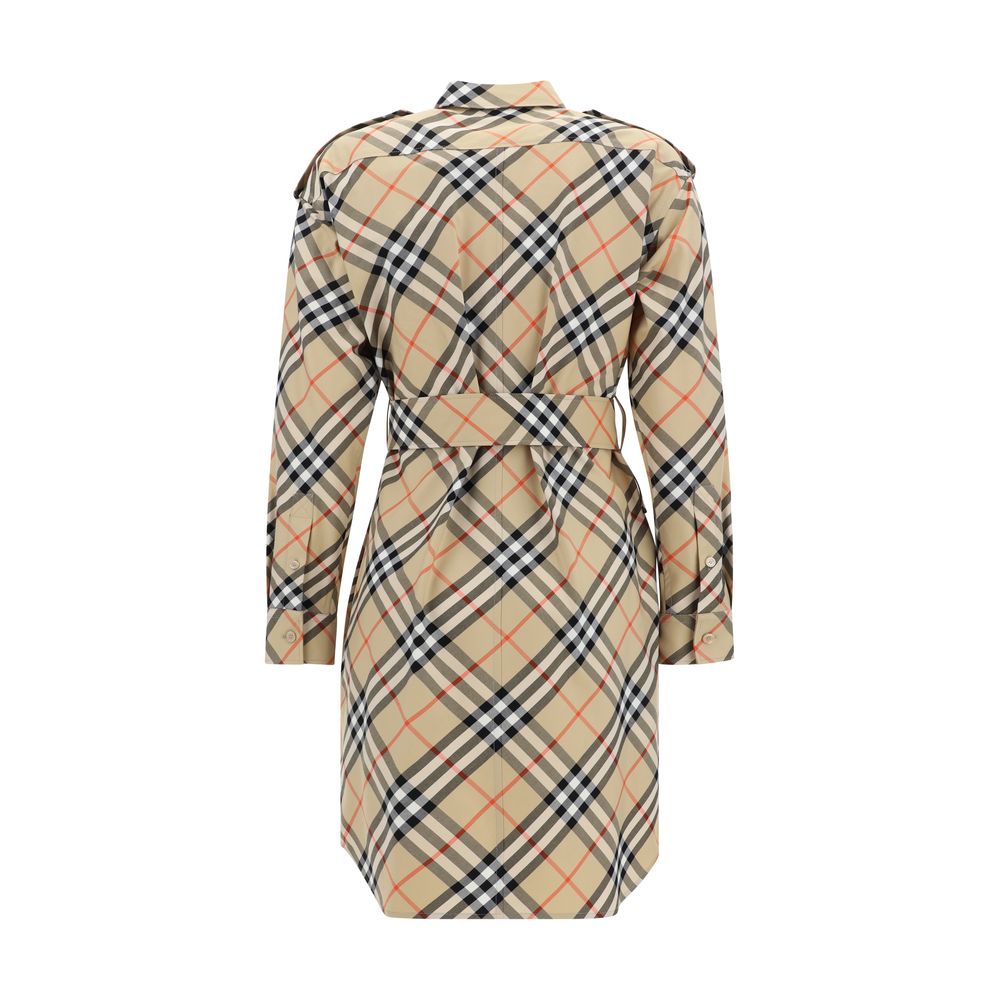 Vestido camisero Archivio de Burberry