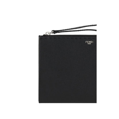 Fendi Leather Pouch Bag