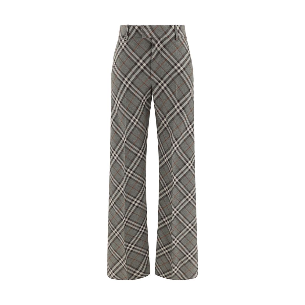 Pantalones de sastre con cuadros de archivo de Burberry