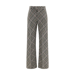 Pantalones de sastre con cuadros de archivo de Burberry