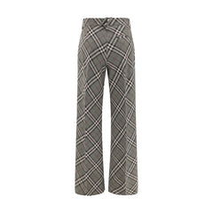 Pantalones de sastre con cuadros de archivo de Burberry