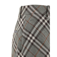Pantalones de sastre con cuadros de archivo de Burberry