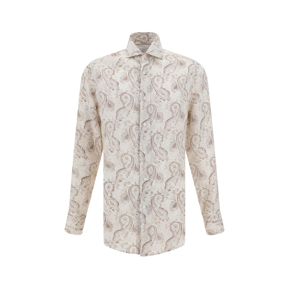 Camisa con diseño paisley de Brunello Cucinelli