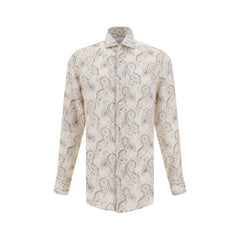 Camisa con diseño paisley de Brunello Cucinelli