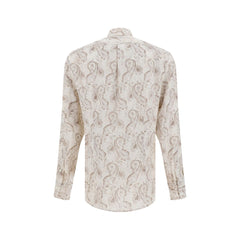 Camisa con diseño paisley de Brunello Cucinelli