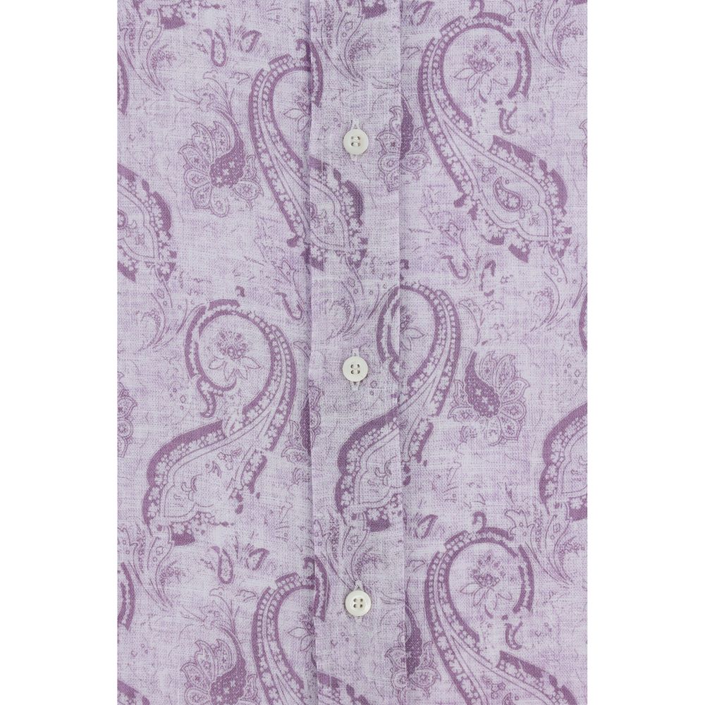 Camisa con diseño paisley de Brunello Cucinelli