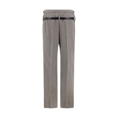 Pantalones palazzo Prada Mélange