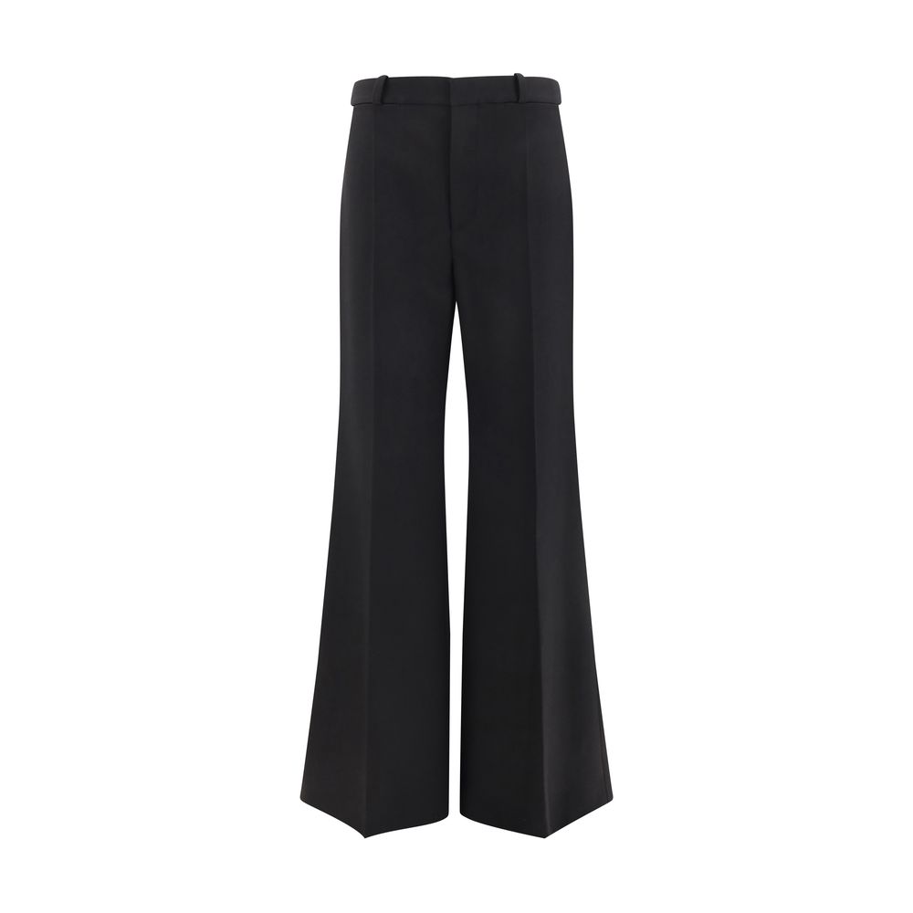 Pantalones acampanados de lana Chloé