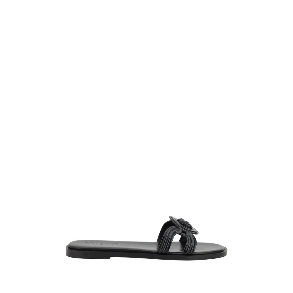 Sandalias con el logotipo de Medusa de Versace
