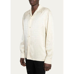 Camisa de viscosa blanca Amiri