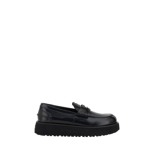 Mocasines de piel Miu Miu