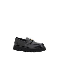 Mocasines de piel Miu Miu