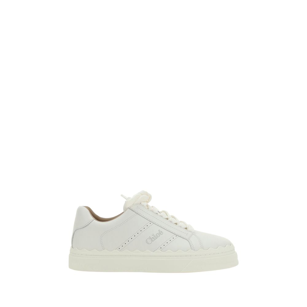 Zapatillas de piel blancas Chloé