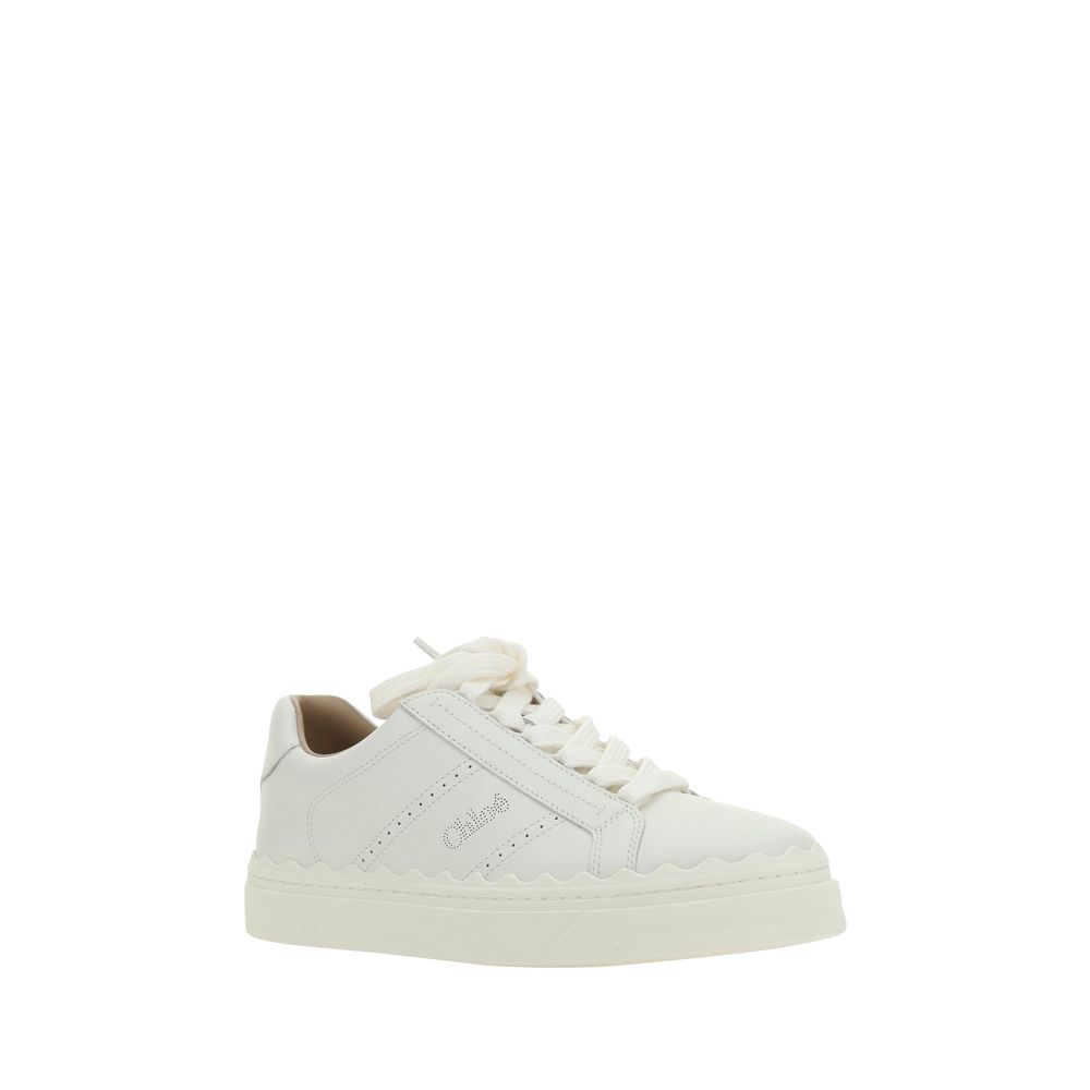 Zapatillas de piel blancas Chloé