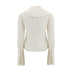Camisa con volantes de Alexander McQueen