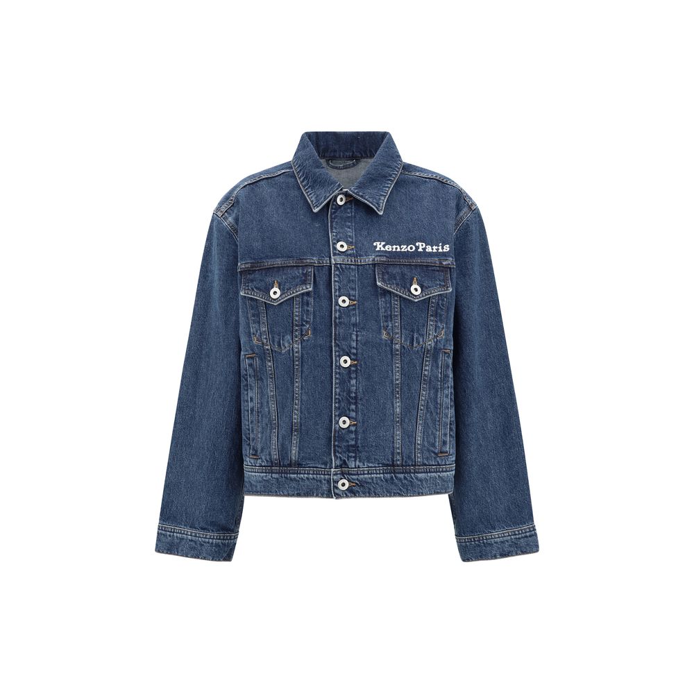 Chaqueta vaquera con estampado maxi de Kenzo