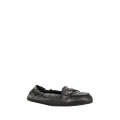 Mocasines Prada de piel con efecto vintage