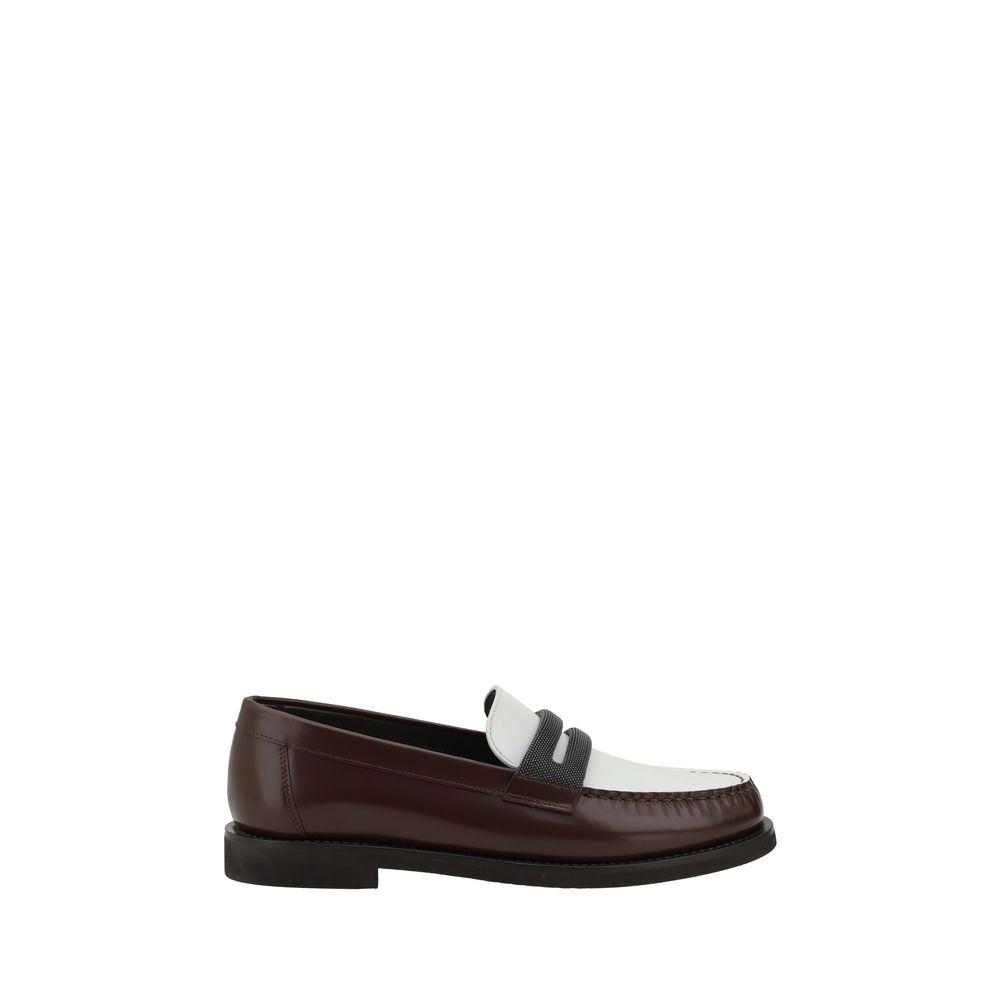 Mocasines bicolor Brunello Cucinelli