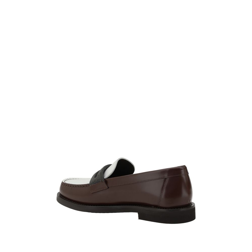 Mocasines bicolor Brunello Cucinelli