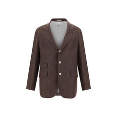 Brunello Cucinelli Chaqueta tipo blazer de lino