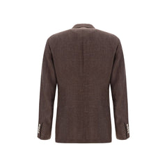 Brunello Cucinelli Chaqueta tipo blazer de lino