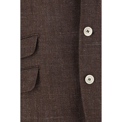 Brunello Cucinelli Chaqueta tipo blazer de lino