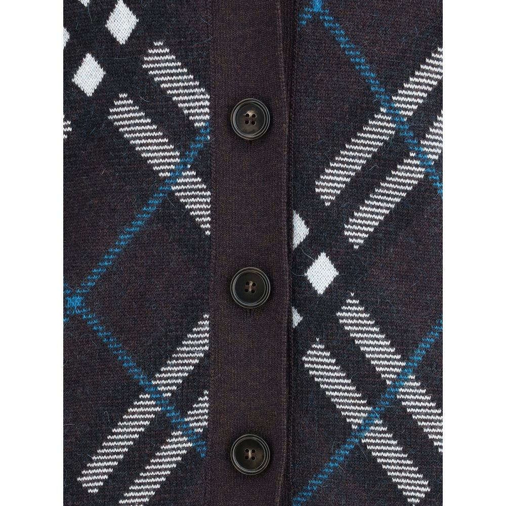 Cárdigan a cuadros Archivio de Burberry