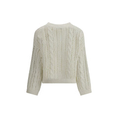 Brunello Cucinelli Jersey de punto de encaje