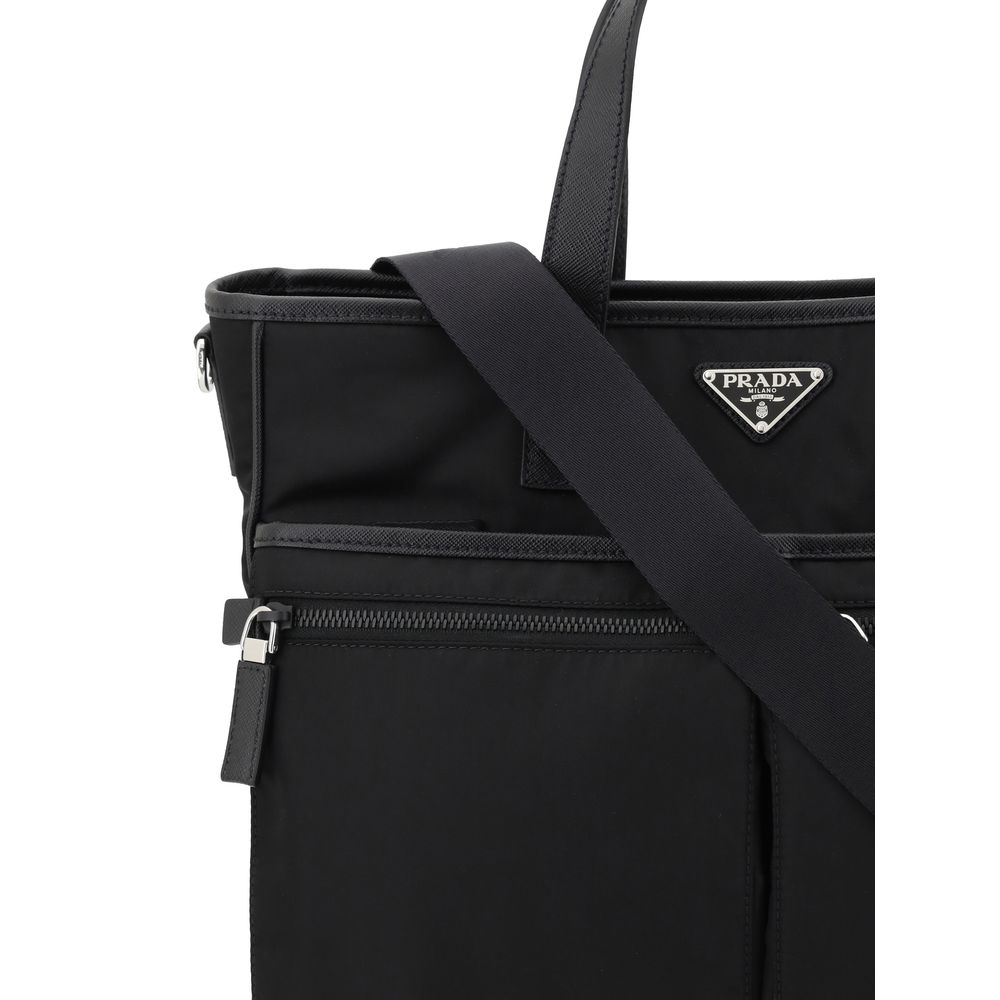 Bolso de mano con el logotipo de Prada
