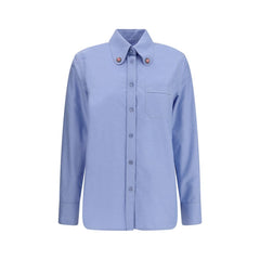 Camisa con detalle de piedra de Valentino