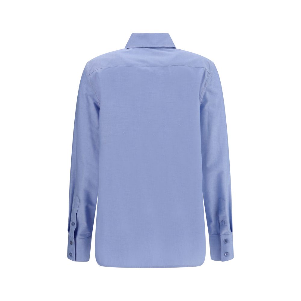 Camisa con detalle de piedra de Valentino