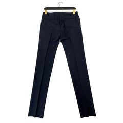 Pantalón de hombre de lana virgen azul Valentino