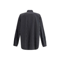 Camisa de rayas planas de Balenciaga