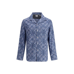 Brunello Cucinelli Camisa con estampado de cachemira