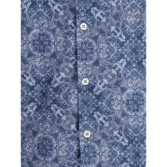 Brunello Cucinelli Camisa con estampado de cachemira