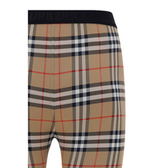 Leggings con cuadros de archivo de Burberry