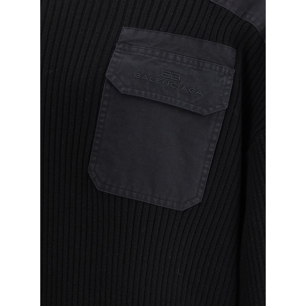 Suéter militar de Balenciaga