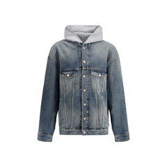 Chaqueta vaquera con diseño de paneles de Balenciaga
