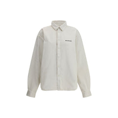 Chaqueta vaquera estilo camisa de Balenciaga