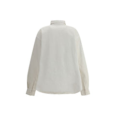 Chaqueta vaquera estilo camisa de Balenciaga