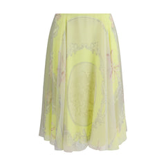 Falda midi Medusa de Versace