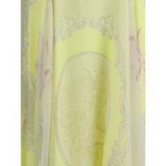 Falda midi Medusa de Versace