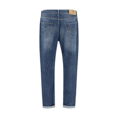 Brunello Cucinelli Pantalones desgastados
