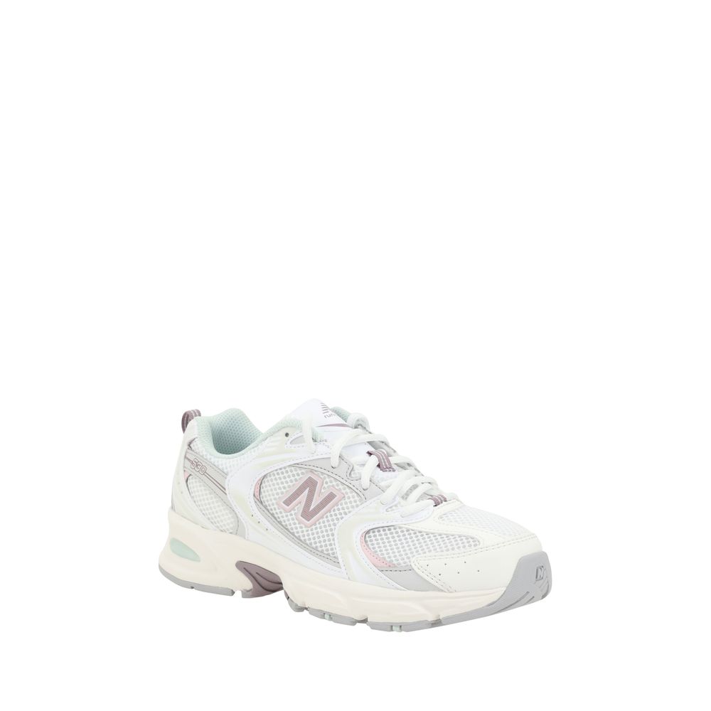 Zapatillas New Balance de cuero blanco de nivel 3