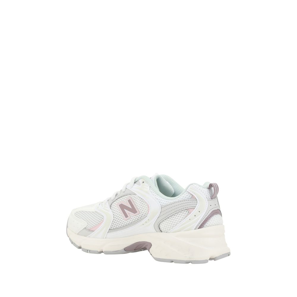 Zapatillas New Balance de cuero blanco de nivel 3