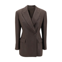Brunello Cucinelli Chaqueta tipo blazer de lino